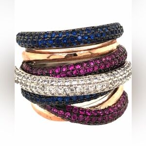 Jennifer Miller - Multi Band Ring - NWOT Size 8 Offers Accepted!